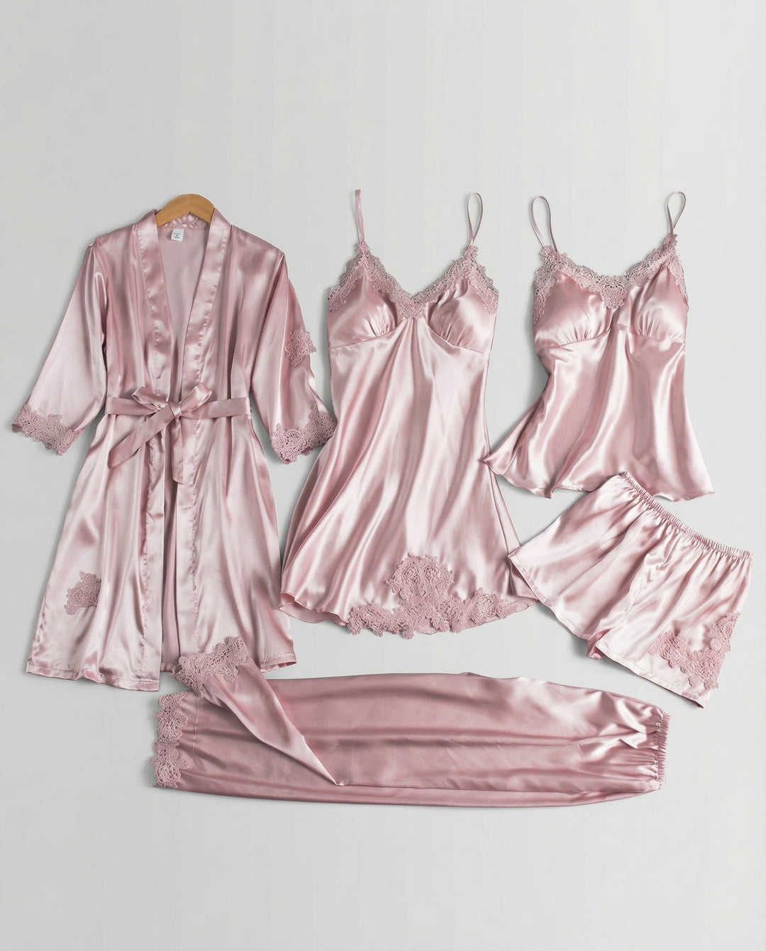 Luxuriöses Seiden Pyjama Set Damen