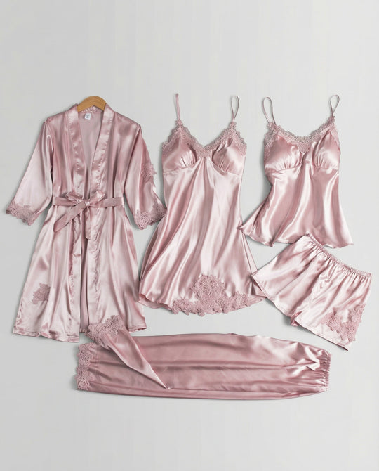 Luxuriöses Seiden Pyjama Set Damen