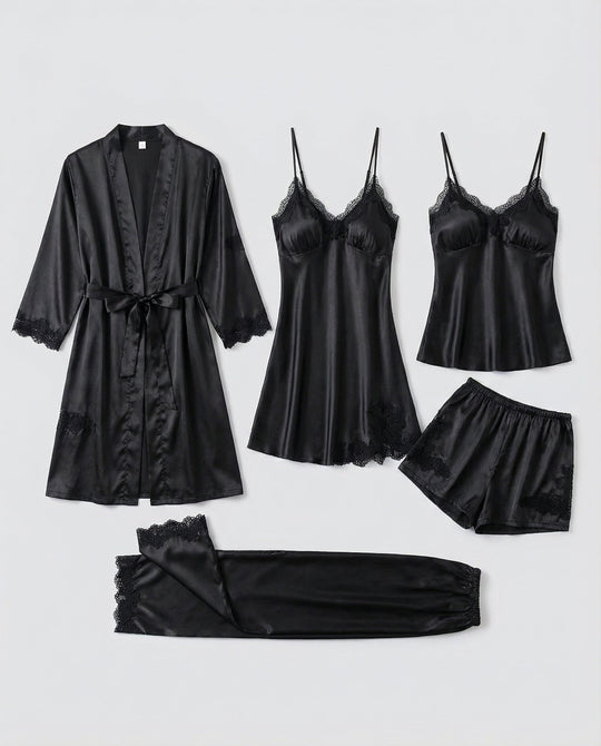 Luxuriöses Seiden Pyjama Set Damen