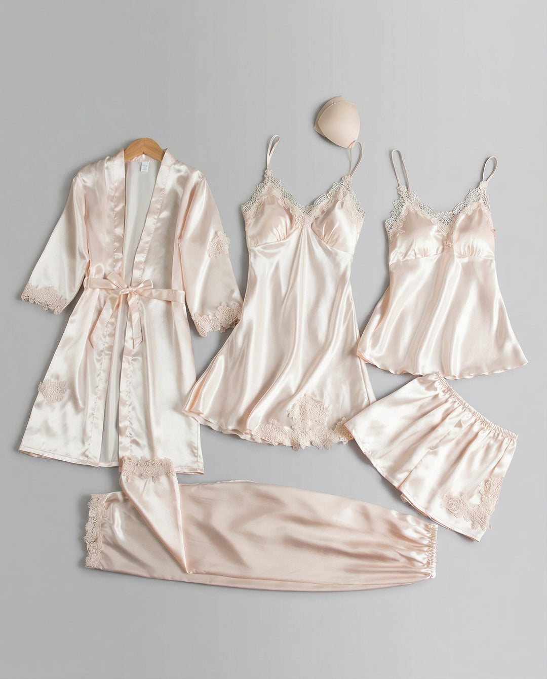 Luxuriöses Seiden Pyjama Set Damen