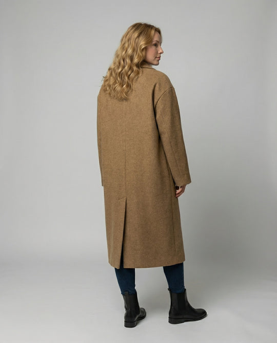 Eleganter Oversized Wollmantel Damen | Heidi-Mode