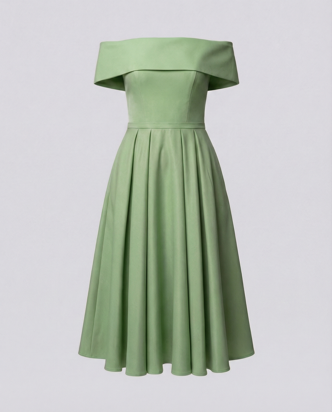 Mode Lässig Trägerlos Satin Partykleid