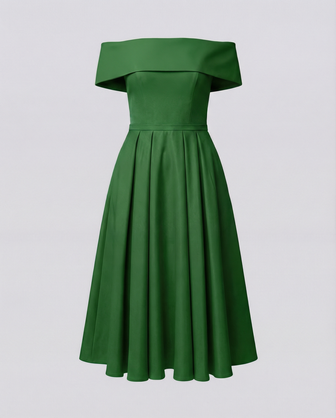 Mode Lässig Trägerlos Satin Partykleid