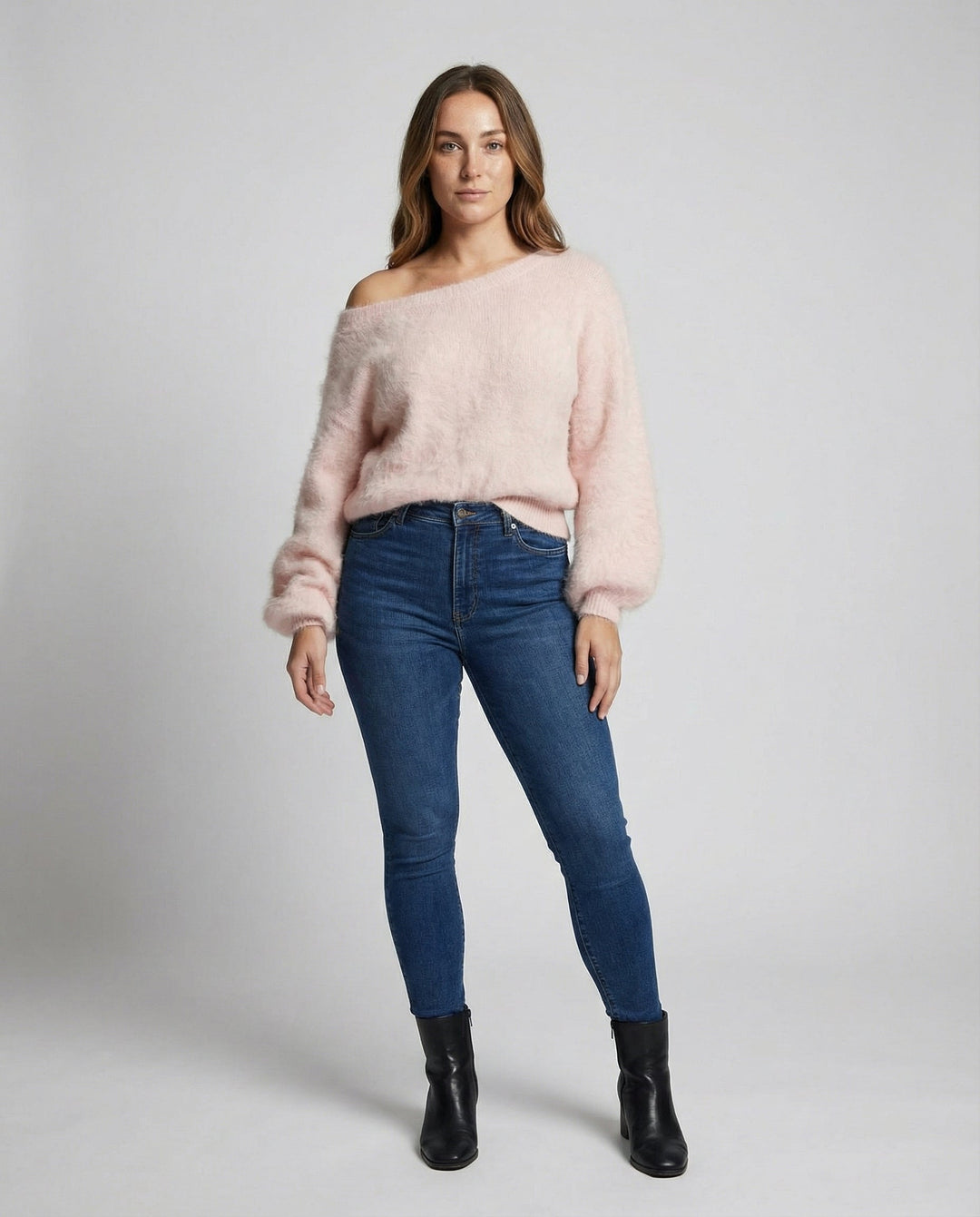 Damen Mohair-Oversized Pullover