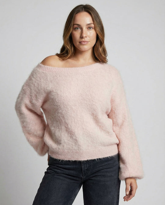 Damen Mohair-Oversized Pullover