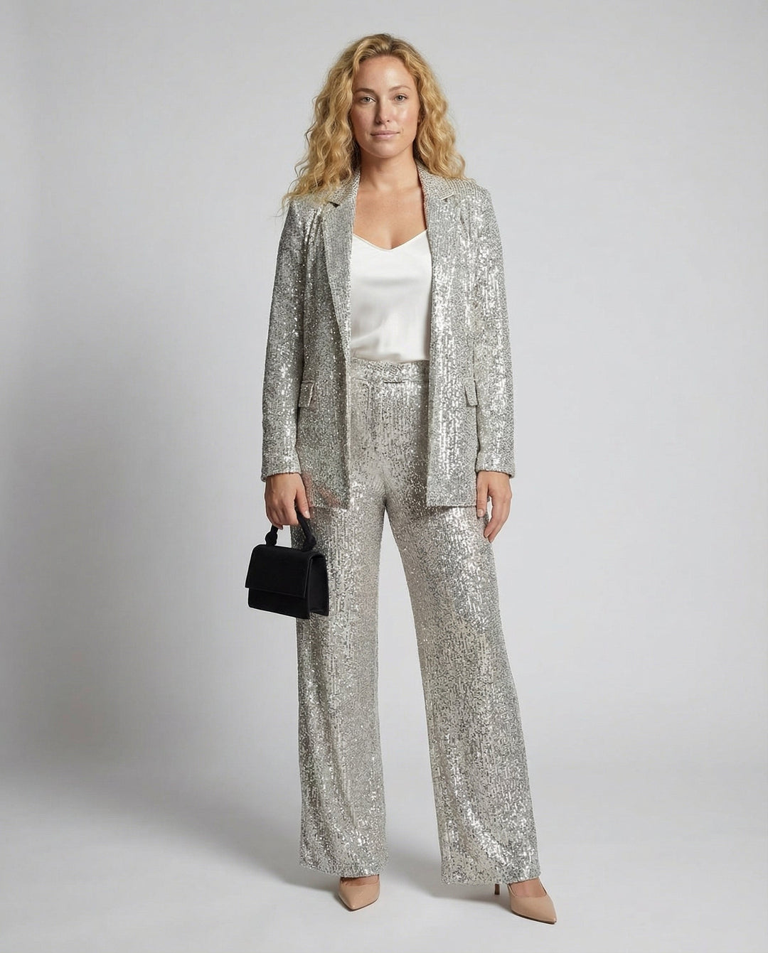 Glitzernder Eleganter Blazeranzug Damen | Shop Nory
