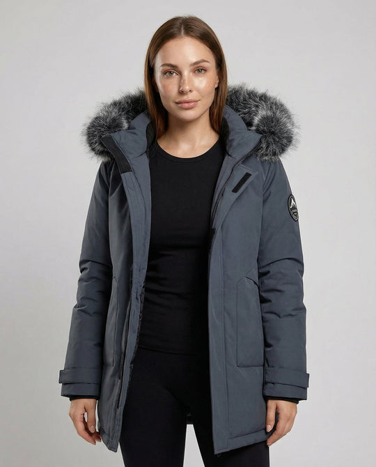 Warmer Winterparka Damen Kapuze | Shop Nory