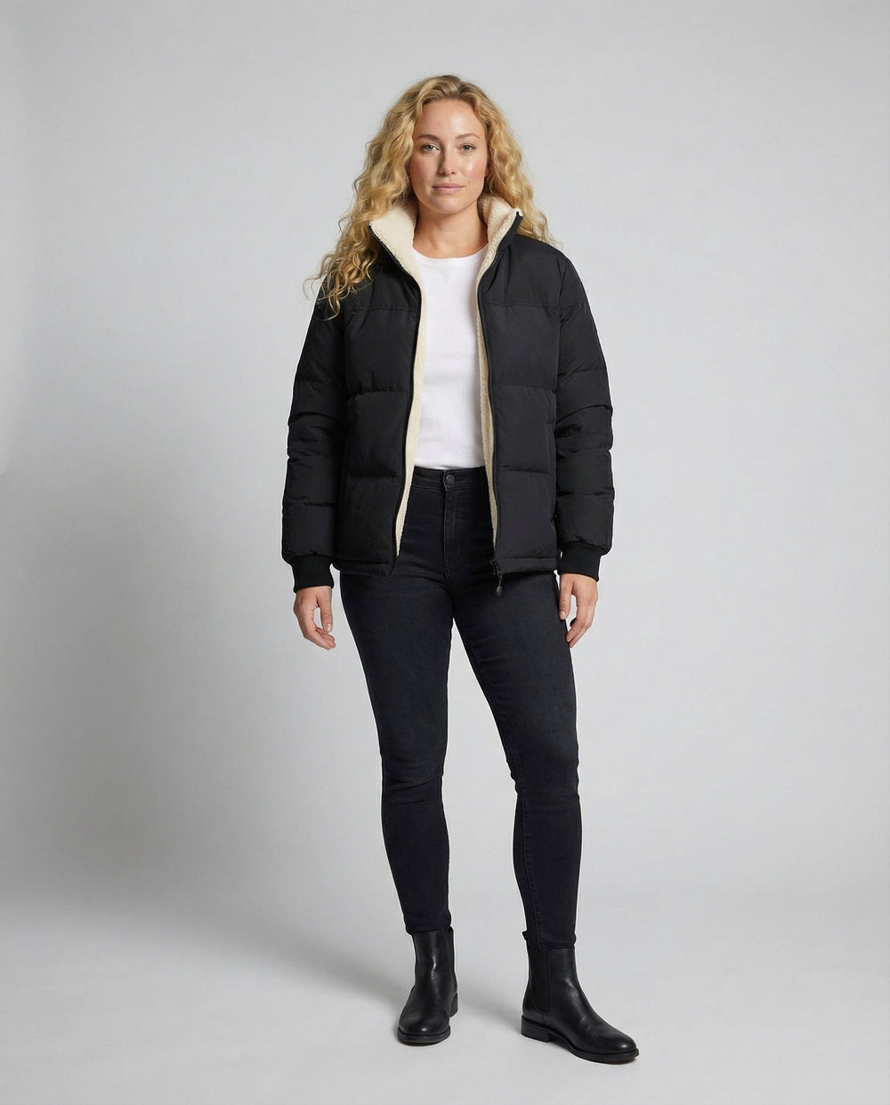 Gefütterte Damen Steppjacke Winter | Shop Nory