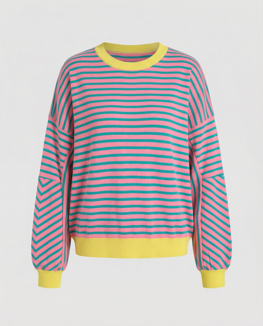 Boxy Sweatshirt Damen Gestreift | Shop Nory