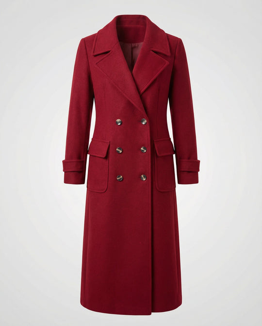 Eleganter Wollmantel Damen