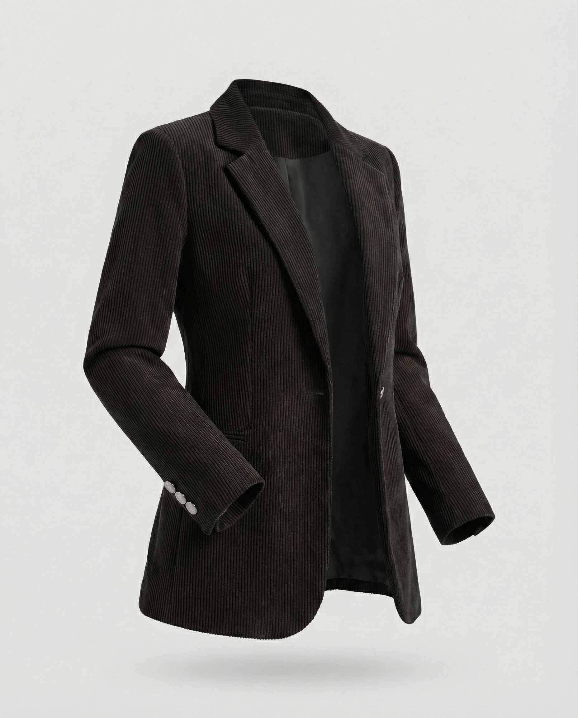 Damen Cordblazer mit Reverskragen