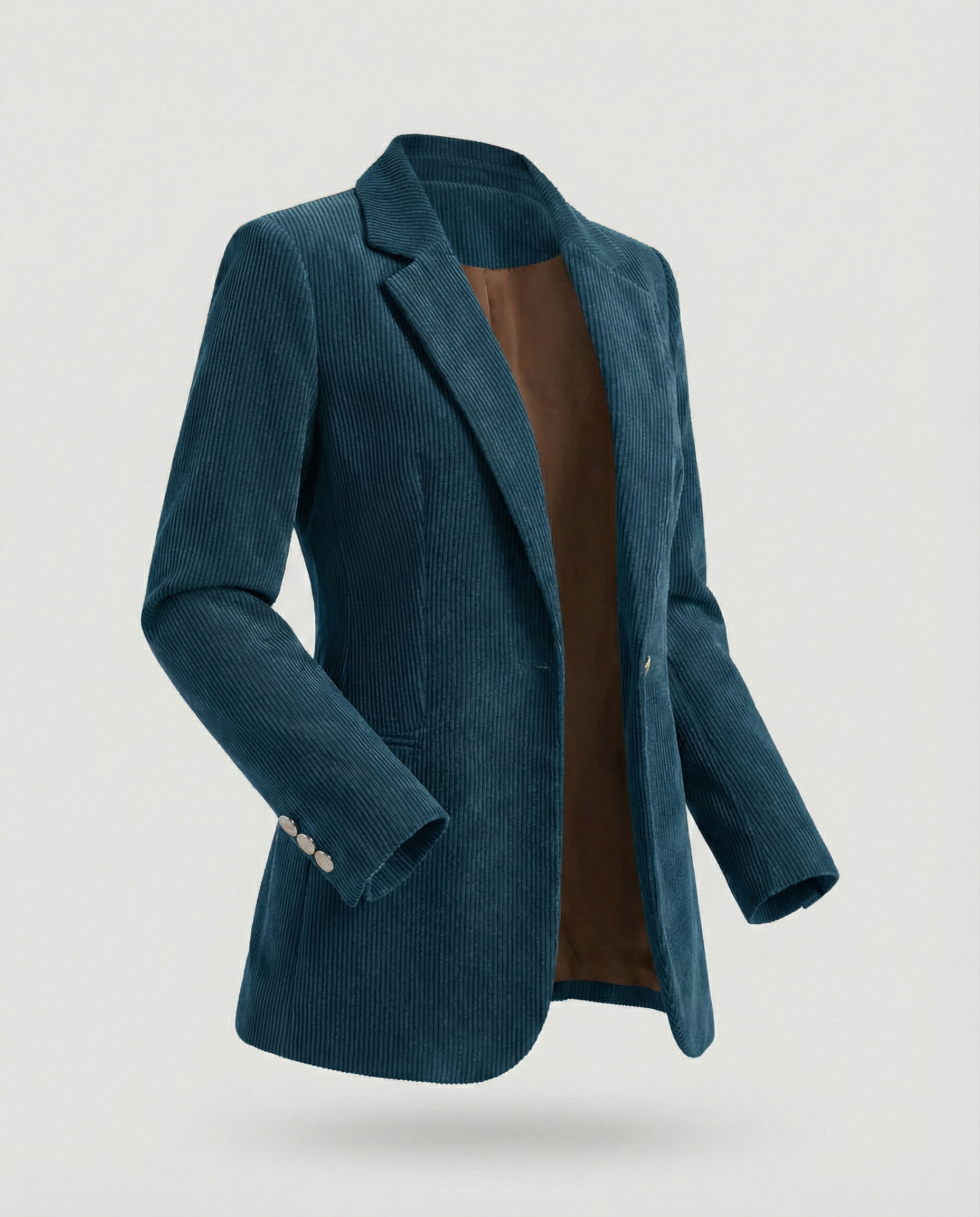Damen Cordblazer mit Reverskragen