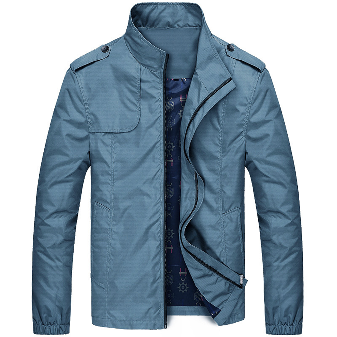 Übergangsjacke für Männer mit Reißverschluss