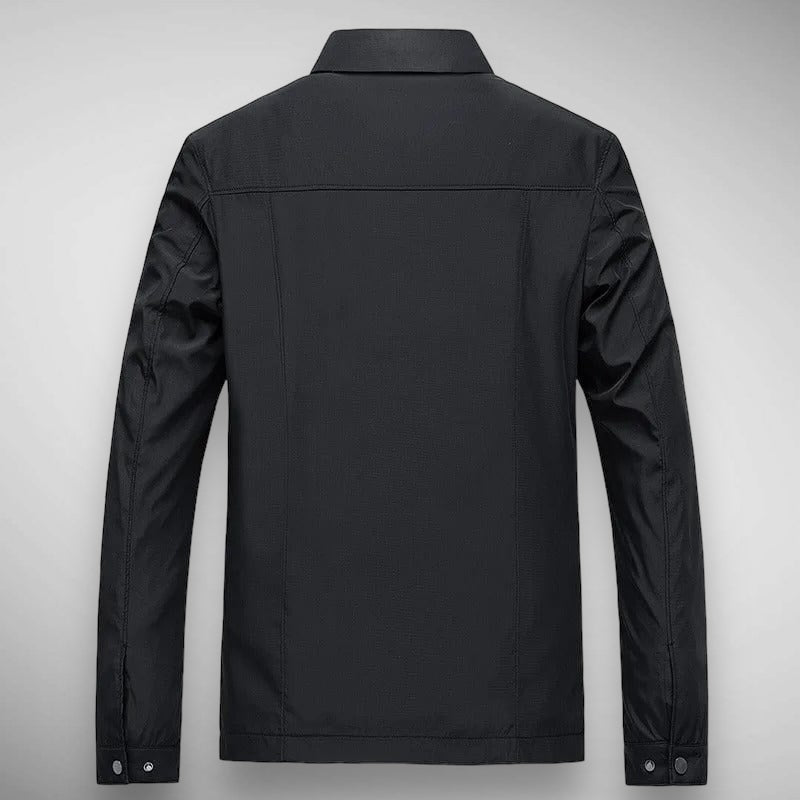 Herren Harrington-Jacke - Karierte Futter & Klassischer Kragen