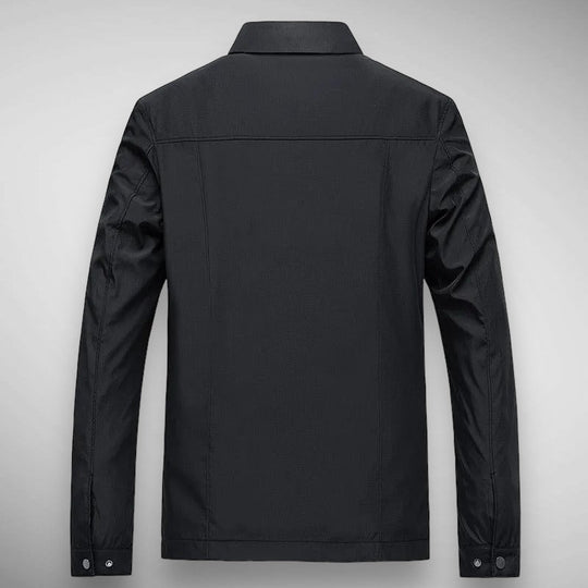 Herren Harrington-Jacke - Karierte Futter & Klassischer Kragen