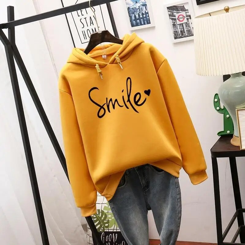 ShopNory - Janet Smile-Love Kapuzenpullover
