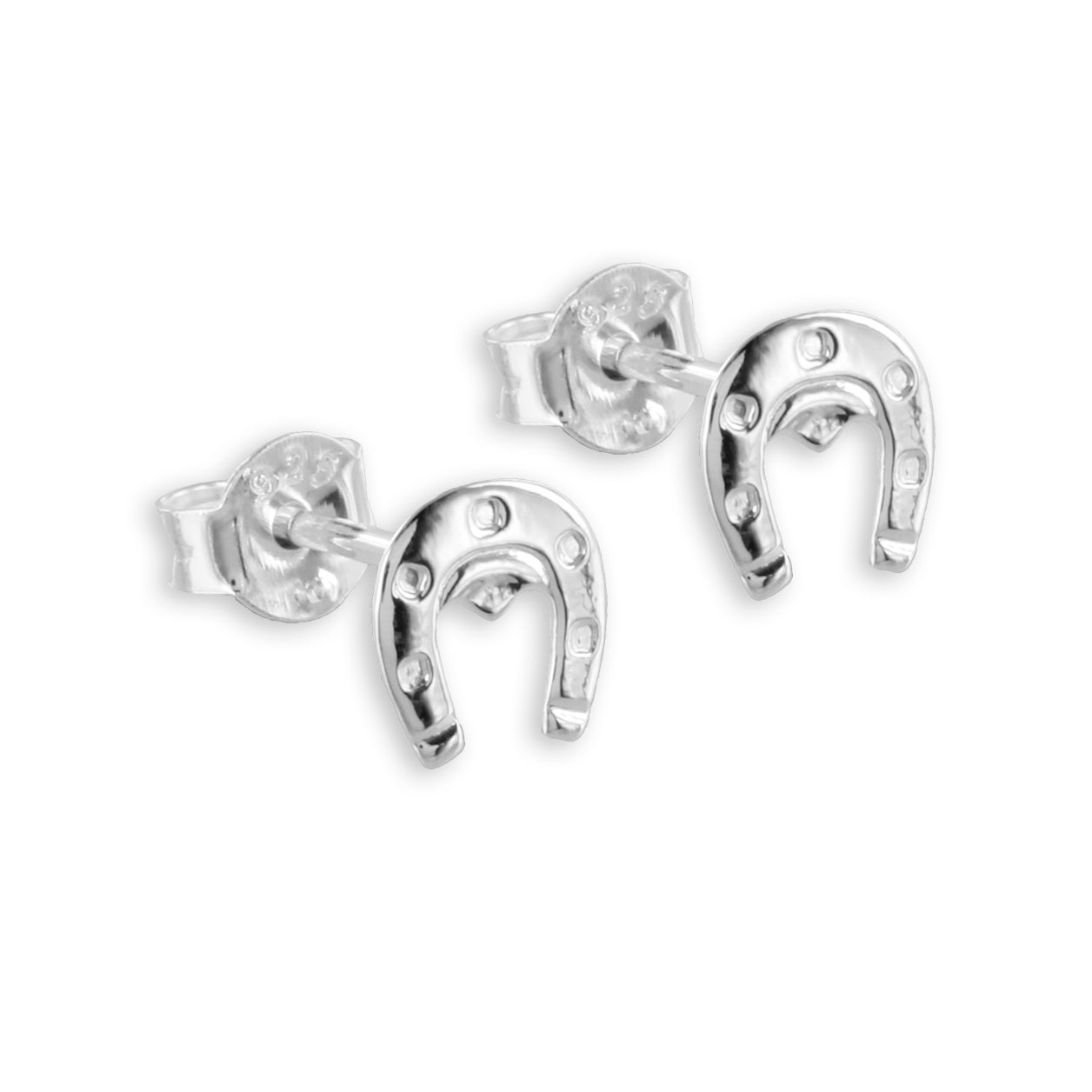 Hufeisen Ohrstecker, Glück Ohrringe aus Silber | Shop Nory