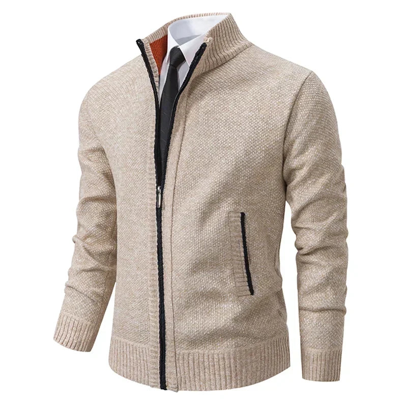 Stilvoll und Warmer Strickpullover für Männer
