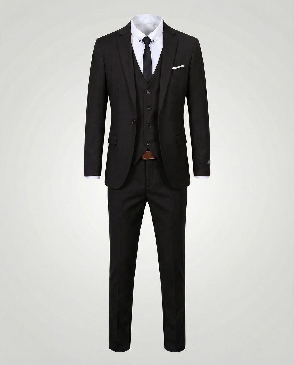 Eleganter 3 Teilig Herrenanzug