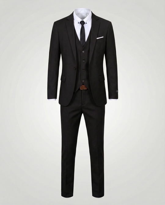 Eleganter 3 Teilig Herrenanzug