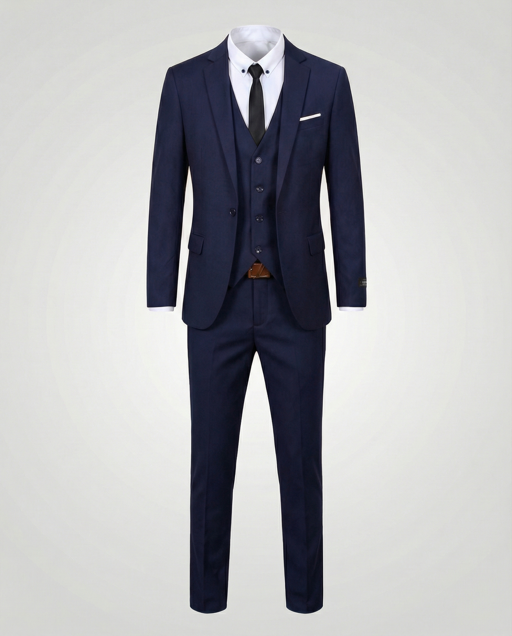 Eleganter 3 Teilig Herrenanzug