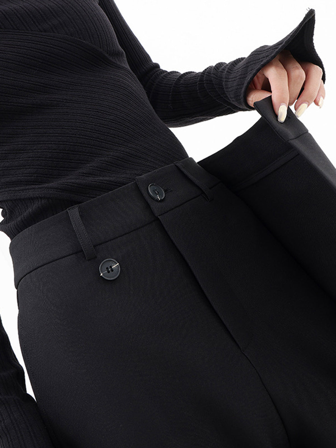 Weite Hosen mit Hoher Taille für Damen