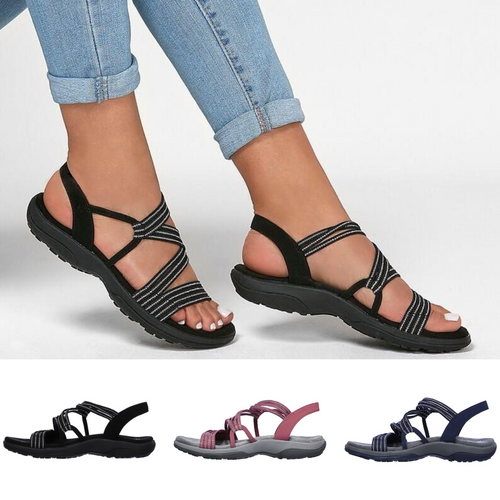 Sandalen Slipper Fußgewölbeunterstützung Sportsandalen Damensandalen