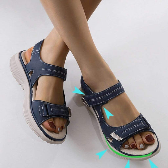 Orthopädische Sandalen - Leichte Klettsport-Sandalen für Frauen
