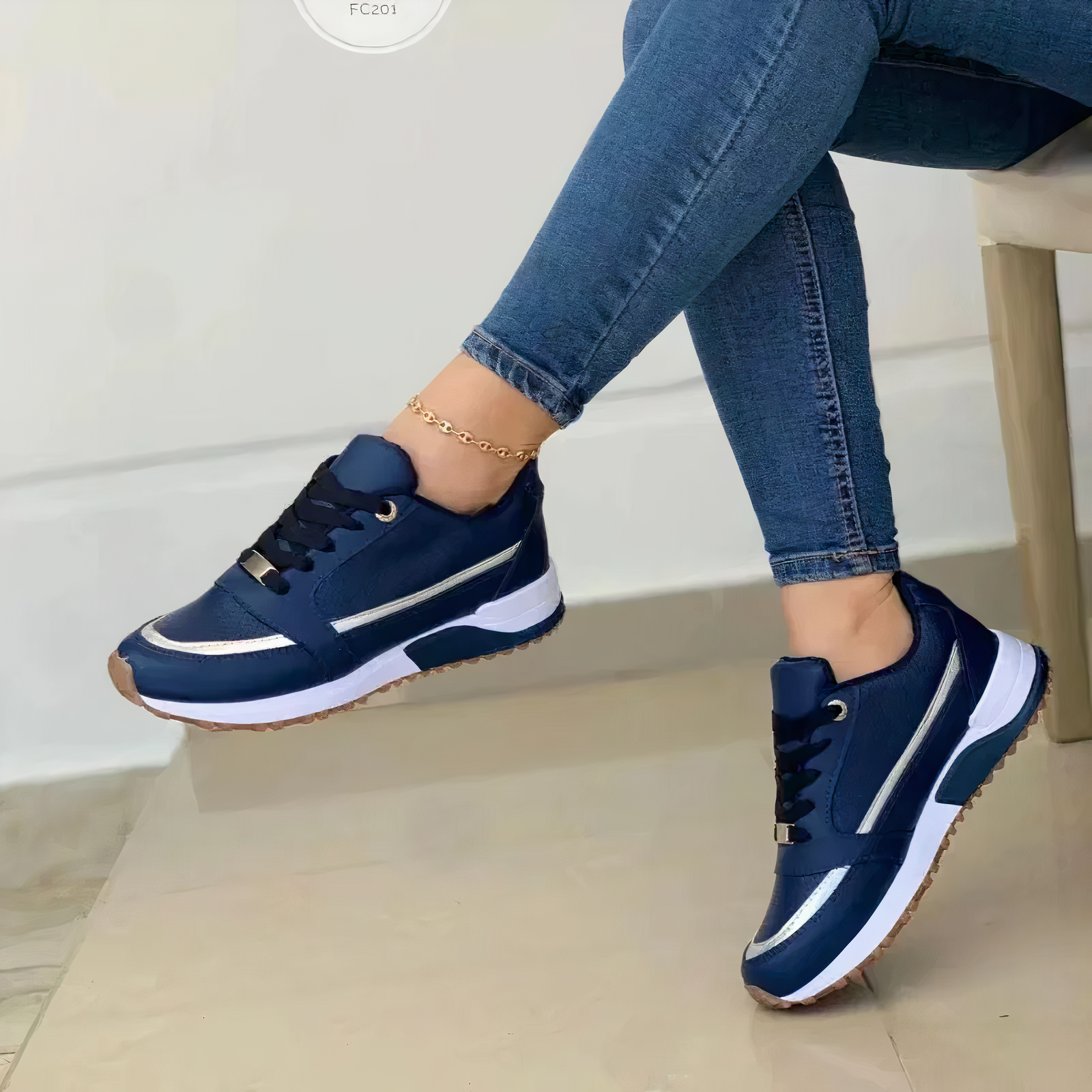 Orthopädische Schuhe - Schnürschuhe - Weicher Sohle - Walkingschuhe - Damen Sneakers