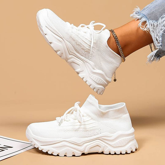 Orthopädische Sportschuhe | Chunky | Mesh | Slip-on Sneaker | Sportschuhe für Frauen