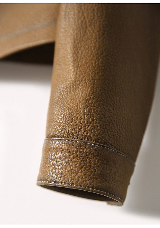 Elegante Lederjacke