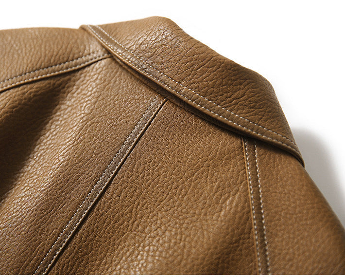 Elegante Lederjacke