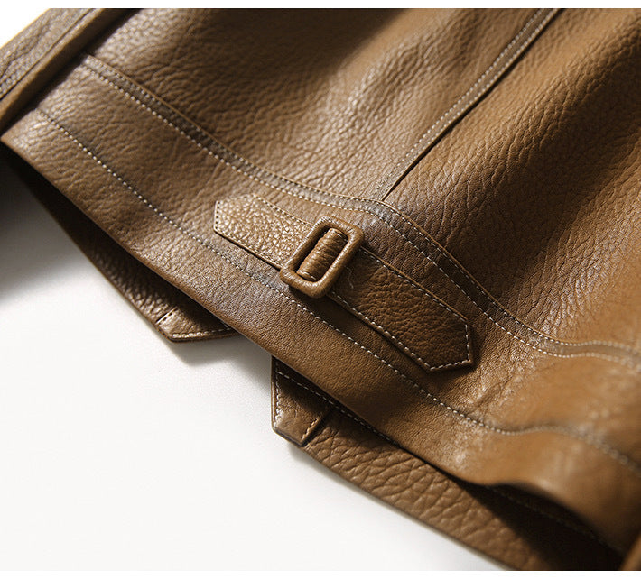 Elegante Lederjacke