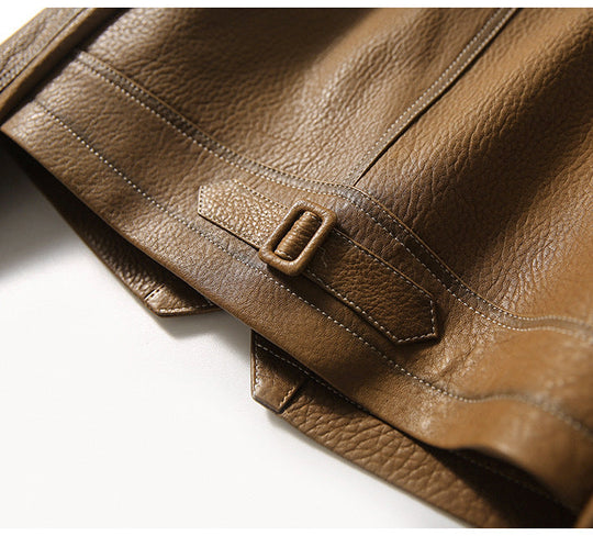 Elegante Lederjacke