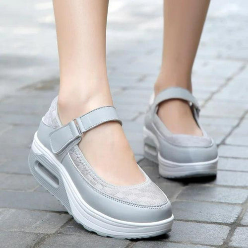 Orthopädische Schuhe mit Dicker Sohle für Damen