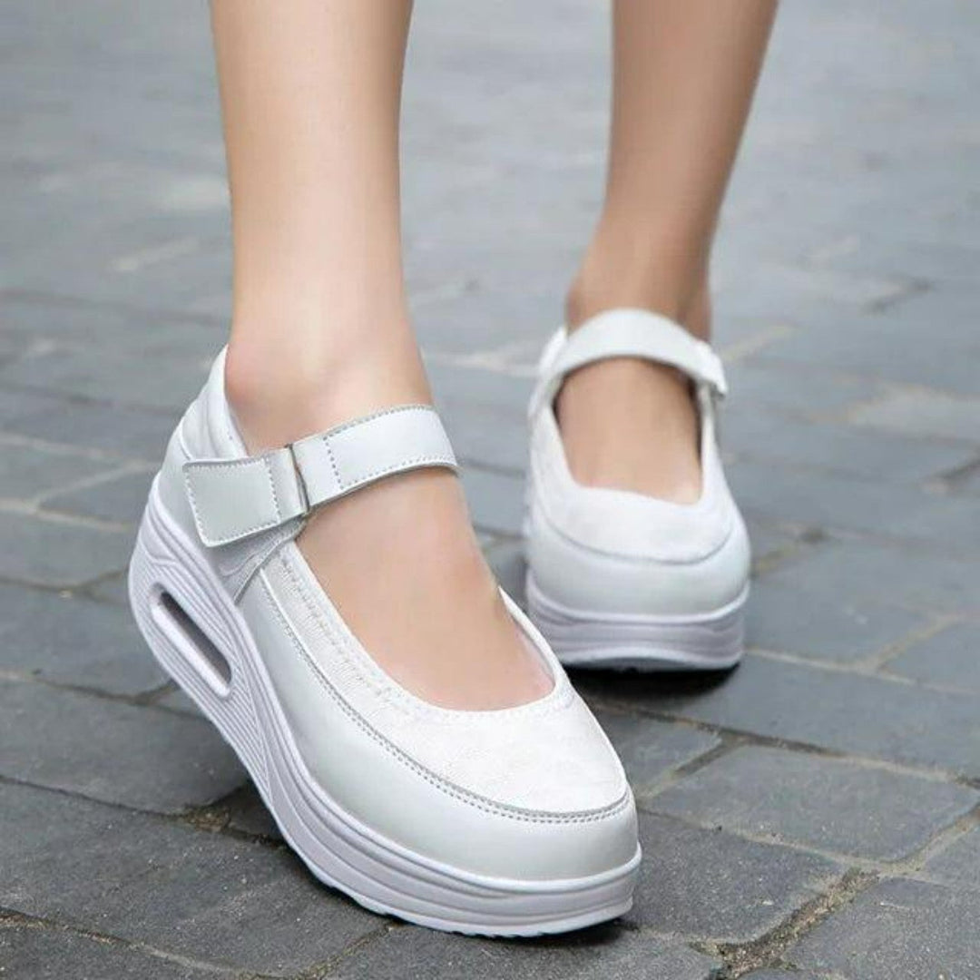Orthopädische Schuhe mit Dicker Sohle für Damen