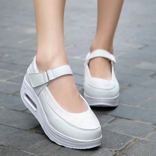 Orthopädische Schuhe mit Dicker Sohle für Damen