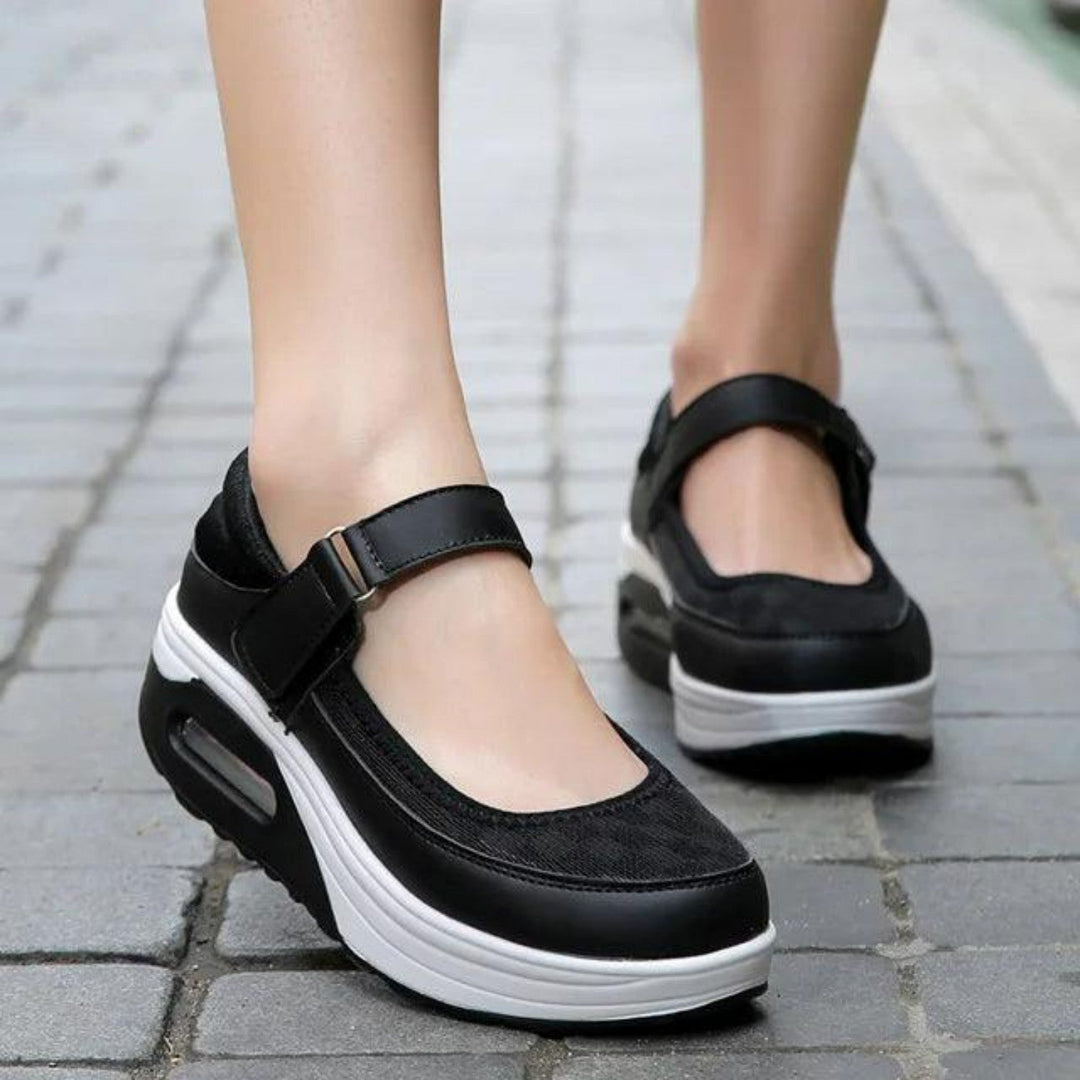 Orthopädische Schuhe mit Dicker Sohle für Damen