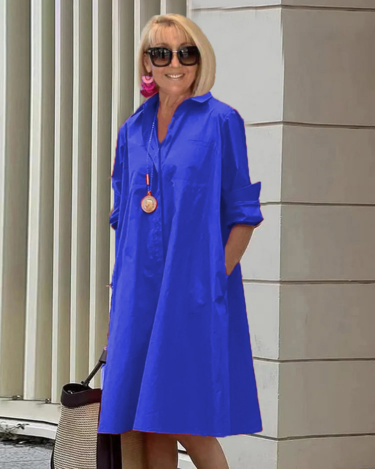 Elegantes Mittelanges Kleid für Damen - Stilvolles Midi Kleid