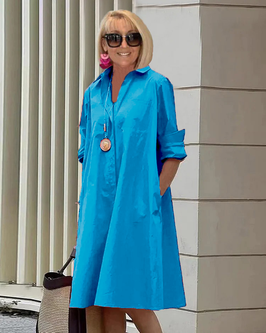 Elegantes Mittelanges Kleid für Damen - Stilvolles Midi Kleid