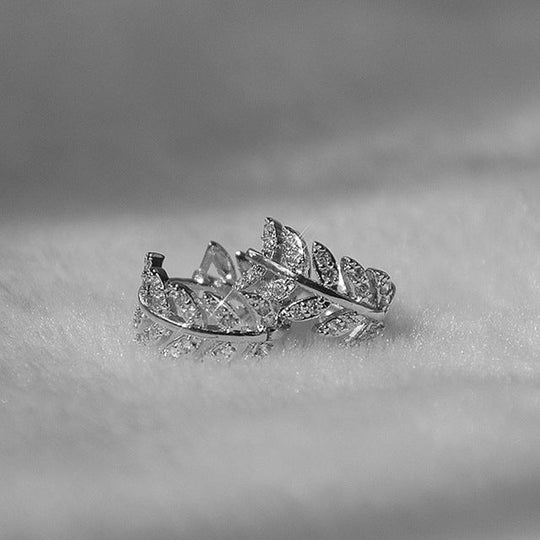 Diamantkreis | Diamant Reifenohrringe für Frauen | Shop Nory