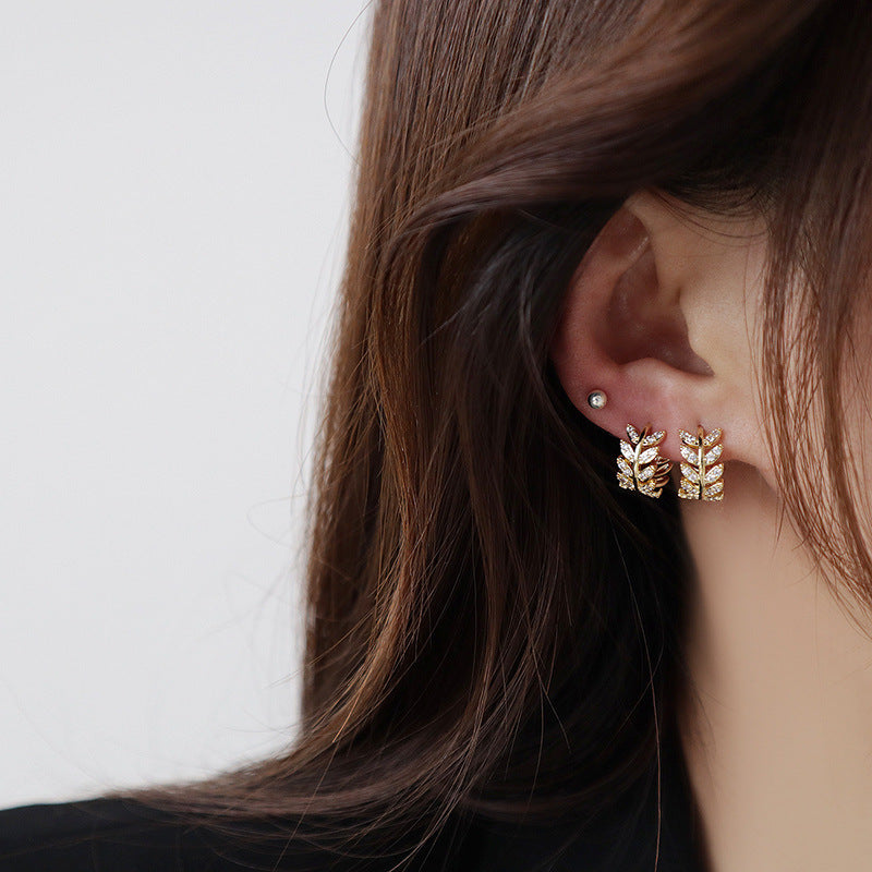 Diamantkreis | Diamant Reifenohrringe für Frauen | Shop Nory