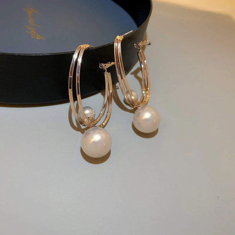 Vintage Charme Perlen Ohrringe | Shop Nory