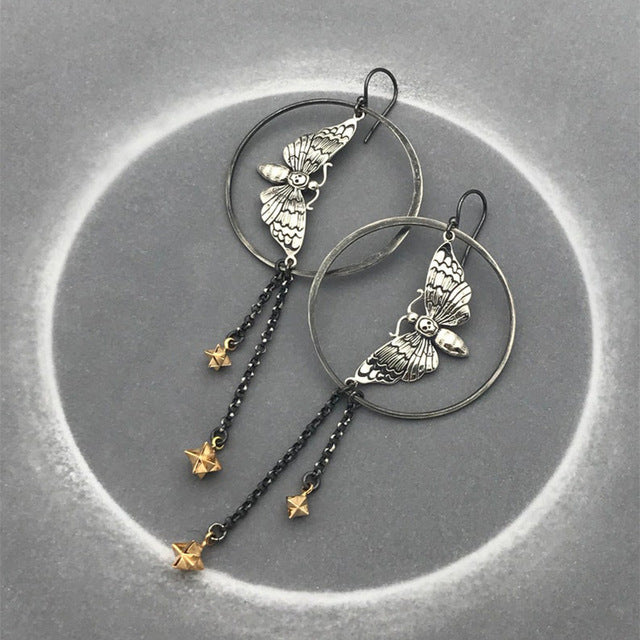 Spiralohr | Geometrisch unregelmäßige Schlangenohrringe | Shop Nory