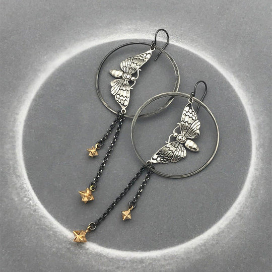 Spiralohr | Geometrisch unregelmäßige Schlangenohrringe | Shop Nory