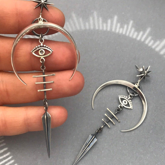 Spiralohr | Geometrisch unregelmäßige Schlangenohrringe | Shop Nory