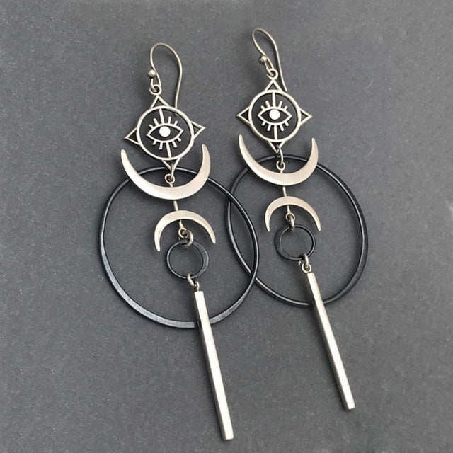 Spiralohr | Geometrisch unregelmäßige Schlangenohrringe | Shop Nory