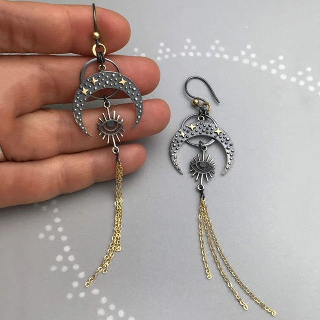Spiralohr | Geometrisch unregelmäßige Schlangenohrringe | Shop Nory