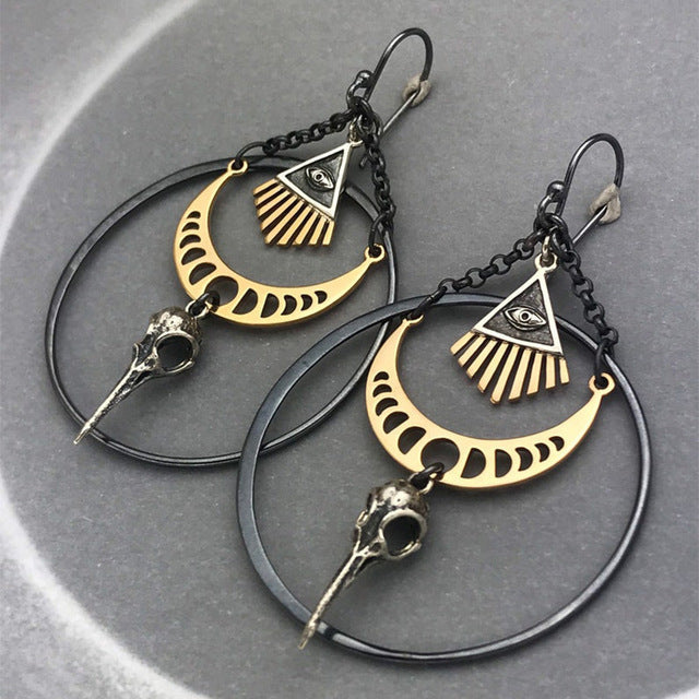 Spiralohr | Geometrisch unregelmäßige Schlangenohrringe | Shop Nory