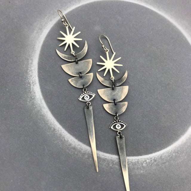 Spiralohr | Geometrisch unregelmäßige Schlangenohrringe | Shop Nory